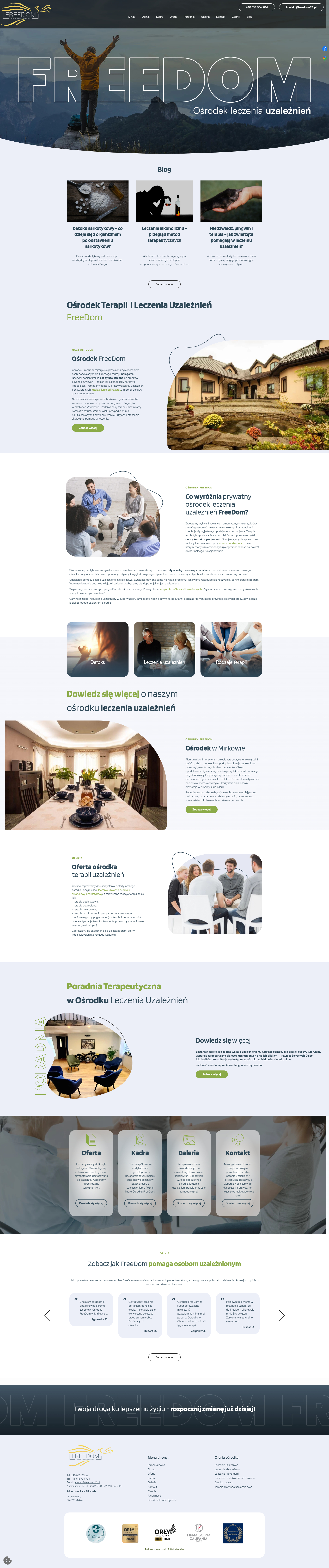 Freedom 24 Leczenie Uzależnień