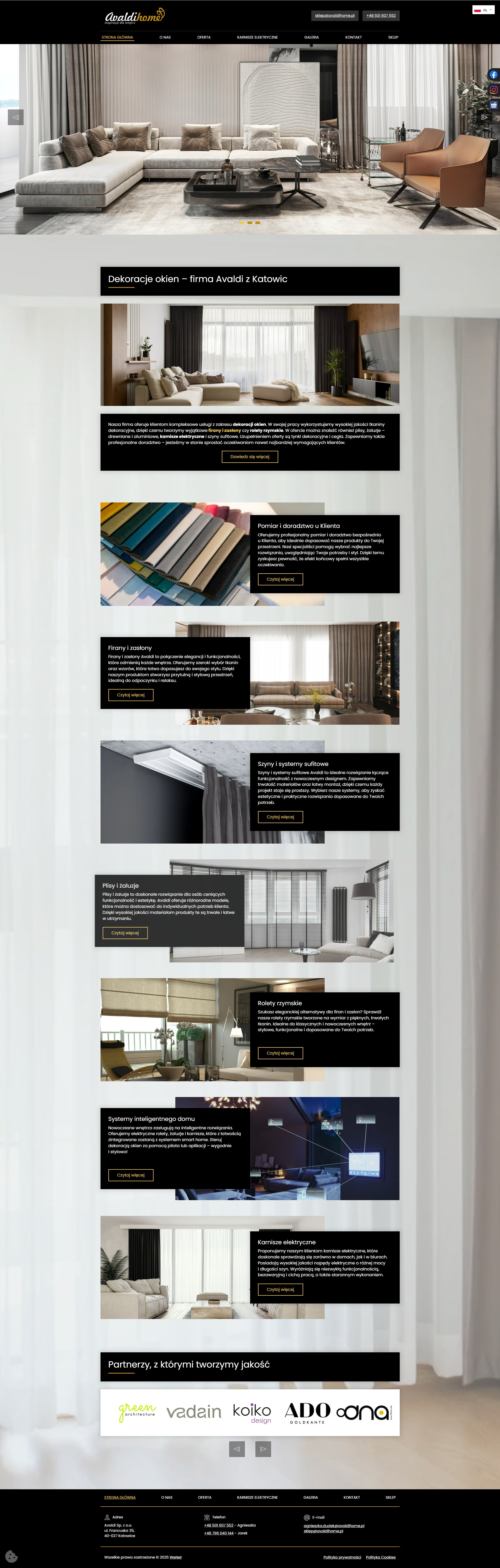 Studio Dekoracji Okiennych Avaldi Home