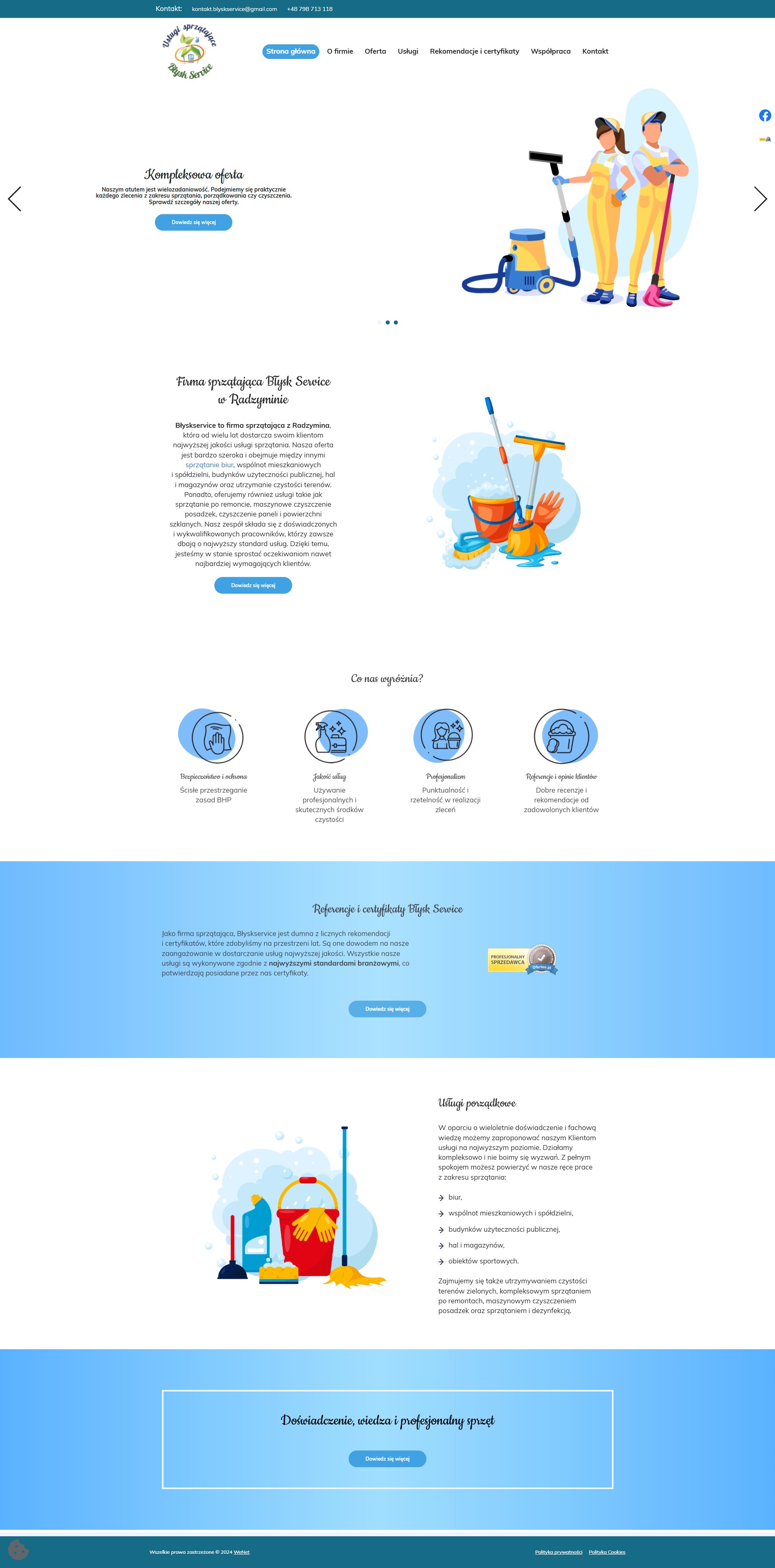 Sprzątanie Błysk Service