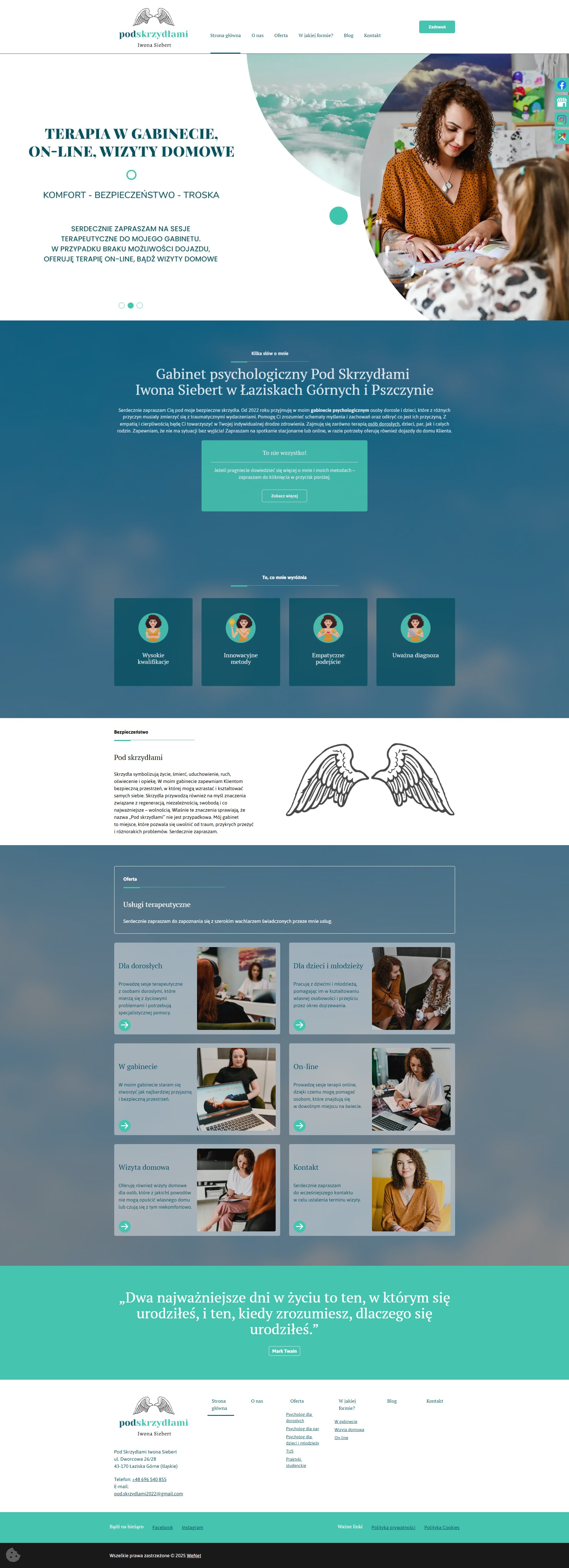 Pod Skrzydłami Psycholog