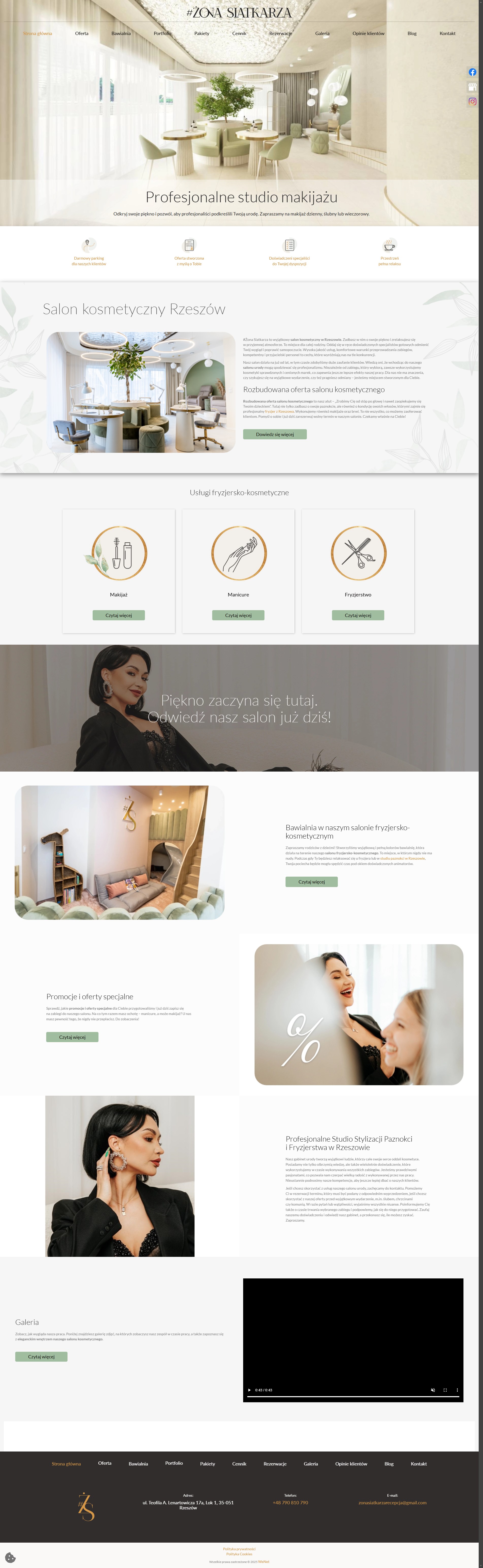 Żona Siatkarza Kosmetyczka